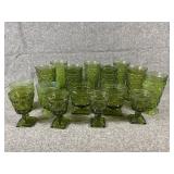 Whitehall Tea Glasses & dessert dishes
