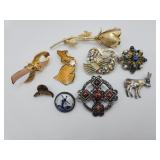 Floral/gem Pins