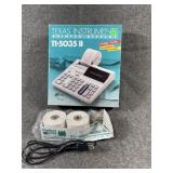 Texas Instruments printer display TI-5053 II