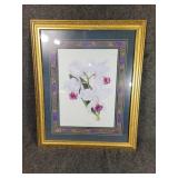 Cattleya Dawson Plate XVI floral painting