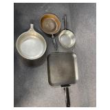 Sauce pan & griddle pan