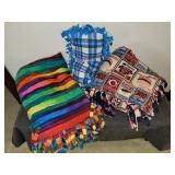 Soft fleece blankets & pillow