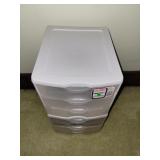 10x10in plastic storage bins