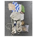 Cloths & rope