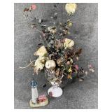 Floral vase decor
