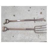 Pitch fork and more.