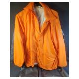Jiffy Rain Coat and Orange Coat
