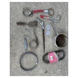 Belts, Hitch pins and more.