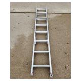 Extension ladder.