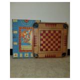 Antique Carrom Company Large Wood Game Board