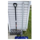 Roof snow shovel, Steel Core Shovel