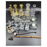 Vintage candle stick holders.