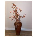 Vase with Wicker Rim
