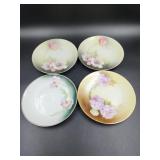 German Made Floral Plates