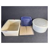 Tupperware cake carrier and more