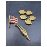 Fashion Pins and Fish Button Covers