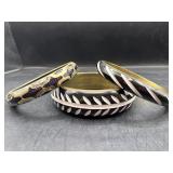 Black and White Bangles