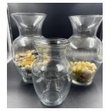 Glass vases