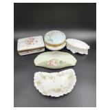 Trinket Trays and Glass Boxes(see more below)