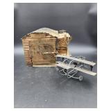 Metal Homemade Airport and Plane