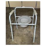 Medical Elevated Toilet with Support