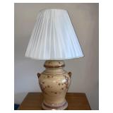 Brown & Beige Ceramic Table Lamp