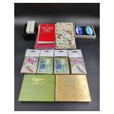 Bridge Score Pads, Playing Cards