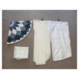 Table Clothes, Round and Rectangular