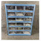 Nail organizer w/nail & screws
