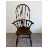 Burl Windsor Chair