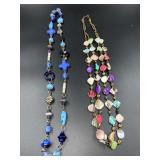 Coldwater Creek multi-stone necklace