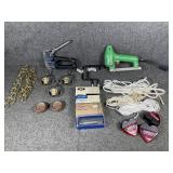 Stapler, Staples, Ropes, Hooks, Chain