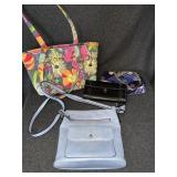 Vera Bradley " Jazzy Blooms" Shoulder Bag