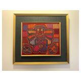 Framed Fabric Art