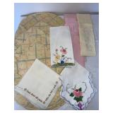 Cloth placemats with matching napkins