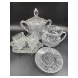 Clear Cut Crystal Glassware (see more below)