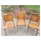 Wooden Folding Chairs