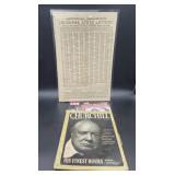 Louisiana State Lottery 1890 Sheet, Churchill