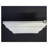 White shelf