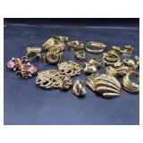 Fashion Golden Clip Earrings
