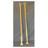 Gold metal hangers