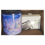 Popcorn Tin, Tobacco Roller