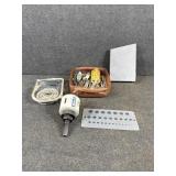 Drill Bit Gauge, Drill Bits, Spark plugs, Hole Saw