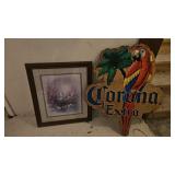 Corona Extra Wooden Art, Framed Artwork