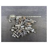 Assorted Craftsman Sockets 1/4,3/8 & 1/2 Drive