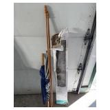 Curved Shower Rod New in Box, Umbrella