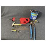 Milwaukee M18 Sawzall Saw, Hammer , Channellock