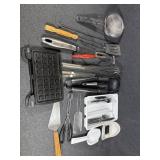 Assorted Cooking Utensils and Cutlery