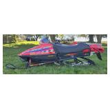 1998 Polaris XCR 800 M-10 Snowmobile