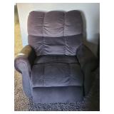 Brown Fabric Lift Chair with Heat and Massage